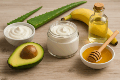 Masker Rambut Alami