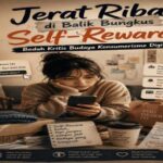 Ilustrasi jeratan riba untuk artikel Jeratan Riba di Balik Bungkus Self-Reward